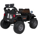  Avto na akumulator Extreme Sport 4x4 z nastavljivo dolžino vozila - dvosed - črn | Shoptok.si