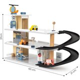 ECO TOYS drvena garaža s praonicom i helikopterom | shoptok.hr