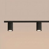 Sollux Črna aluminijasta viseča svetilka Gleam – | Shoptok.si