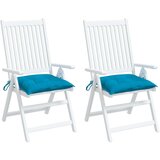  Jastuci za stolice 2 kom svjetloplavi 40x40x7 cm tkanina Oxford | shoptok.hr