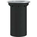  Vanjska podna svjetiljka okrugla crna 10,5x10,5 cm aluminijska | Eponuda.com
