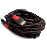 hdmi kabal na hdmi 10m crno/crveni