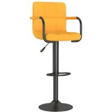  Barski stolac od tkanine boja senfa | shoptok.hr
