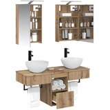  Set ormarića za kupaonicu 5 kom. Hrast artisan | shoptok.hr