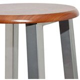 vidaXL Barski stolci 4 kom srebrno-smeđi MDF | shoptok.hr