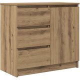  Komoda s ladicama artisan hrast 71x35x65 cm konstruirano drvo | Eponuda.com