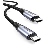 Ugreen polnilni kabel, usb-c na usb-c, 1 m, črno siv Cene