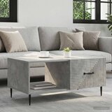  Kava Stol Betonska siva 90 x 50 x 40 cm Konstruirano drvo | shoptok.hr