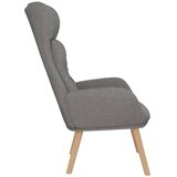  Stolica za opuštanje od tkanine svjetlosiva | Eponuda.com