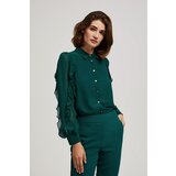 Moodo Shirt with ruffles on the sleeves Cene