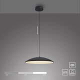 SCHÖNER WOHNEN 14607-18-LED prigušiva luster na sajli LENTE LED/23W/230V prečnik 50 cm crna | Eponuda.com