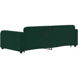  Dnevni krevet na razvlačenje tamnozeleni 100x200 cm baršunasti | shoptok.hr