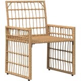 Set vanjskog namještaja 5 pcs Prirodna i krema bijela | shoptok.hr