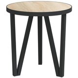  Stolić za čaj boja hrasta sonome Ø 35 cm MDF | Eponuda.com