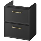 Cersanit S1021-006 - zidni kupatilski ormarić za ispod umivaonika MILLE SLIM 50x35 cm crne boje | Eponuda.com