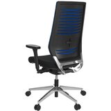 MID.YOU Vrtljiv Stol Pro-tec 700, Črna, Modra | Shoptok.si