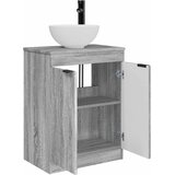  Kupaonski umivaonik s sudoperom Siva Sonoma 54 x 35 x 83 cm | shoptok.hr