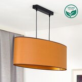  Duolla - Visilica na sajli OVAL VEGAN 2xE27/15W/230V smeđa | Eponuda.com