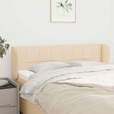  Uzglavlje s ušima krem 147x23x78/88 cm od tkanine | shoptok.hr