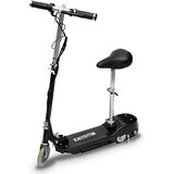  Električni romobil sa sjedalom 120 W crni | Eponuda.com