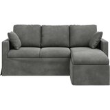 SOFA Tamno siva 198 x 134 x 80 cm Baršun | shoptok.hr
