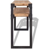 vidaXL Konzolni stol od Masivnog Drveta Bagrema 120x40x85 cm | shoptok.hr