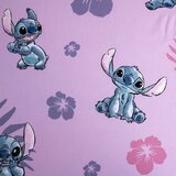Jerry Fabrics Napenjalna enojna bombažna otroška rjuha 90x200 cm Lilo and Stitch – | Shoptok.si