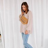 Childhome torbica za okoli pasu on the go teddy beige | Shoptok.si