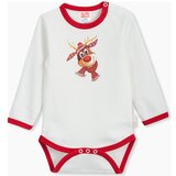 Clar x-mas bodi print jelen DR 01840 U crvena 74 Clar x-mas bodi print jelen DR 01840 U crvena 74 Slike