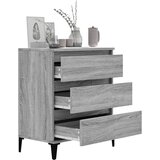  Komoda sivog hrasta sonome 60x35x70 cm od konstruiranog drva | shoptok.hr