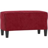  Klop vinsko rdeča 70x35x41 cm žamet, (20954977) | Shoptok.si