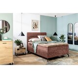 Esposa POSTELJA BOXSPRING 140 cm x 200 cm , tekstil rdečerjava | Shoptok.si