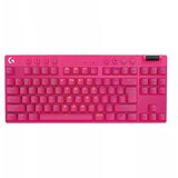 Logitech tastatura g pro x tkl lightspeed gaming kbd, pink, us int' bt tactile Cene