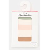 Sinsay Rebraste brazilske gaćice 5 pack | shoptok.hr