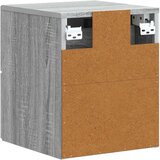  Stenski nočni omarici 2 pcs Siva Sonoma 33 x 34,5 x 40 cm, (5000210036) | Shoptok.si