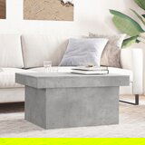 vidaXL Stolić za kavu siva boja betona 80x55x40 cm konstruirano drvo | shoptok.hr