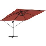 Roma Suncobran Crvena 286 x 284 x 265 cm Aluminij i poliester | Eponuda.com