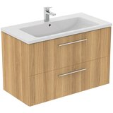 Ideal Standard Zidni ormarić za ispod umivaonika u dekoru hrasta u prirodnoj boji 100x63 cm i.Life B – | shoptok.hr
