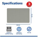 Wenko Zelena tekstilna kupaonska prostirka 40x60 cm Green – | shoptok.hr