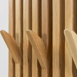 Spinder Design Zidna vješalica od punog hrasta u prirodnoj boji Parco – | shoptok.hr