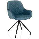 MID.YOU Naslanjač Elverum, Modrosiva | Shoptok.si