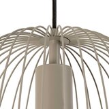  Luster na sajli OVELLA 1xE27/15W/230V, prečnik 36 cm, siva | Eponuda.com