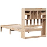 Krevet s regalom za knjige bez madraca 100x200 cm borovina | Eponuda.com