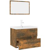  Set kupaonskog namještaja boja hrasta konstruirano drvo | shoptok.hr