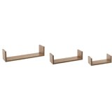 Five Zidne police 3 kom FIXY 22x10x7, 32x10x8,5, 42x10x10cm Cijene