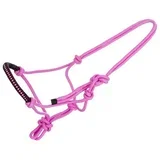 Ular za konje pink pleteni cob-full