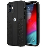 BMW ETUI BMHCP12SRSPPK IPHONE 12 MINI 5,4 CZARNY/BLACK HARDCASE LEATHER CURVE PERFORATE, (21972369) | Shoptok.si