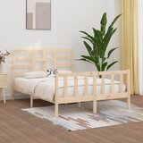 Furnova Posteljni okvir brez vzmetnice 120x200 cm trdna borovina, (21936376) Cene
