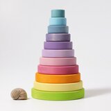 Grimm's - Zložljivi stožčasti stolp - pastelne barve Cene