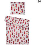 Posteljina set 2 elementa za krevet 160x80 cm uzorak-24 | shoptok.hr
